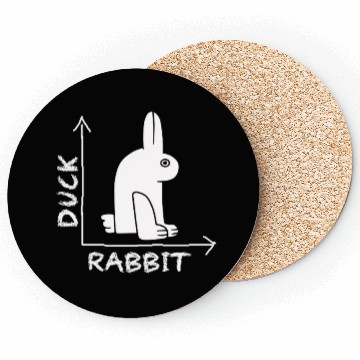 Discover Wittgensteins Rabbit Duck Illusion Coasters