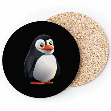 Discover Cute cartoon penguin Coasters