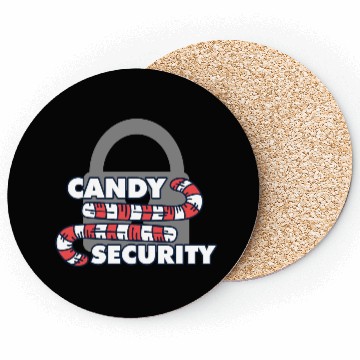 Discover Candy Security Mom Dad Matching Birthday Costume Coasters