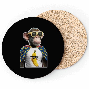 Discover "Monkeying Around: A Barrel of Laughs" Coasters