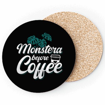 Discover Monster Lover Monstera Before Garden Coffee Lover Coasters