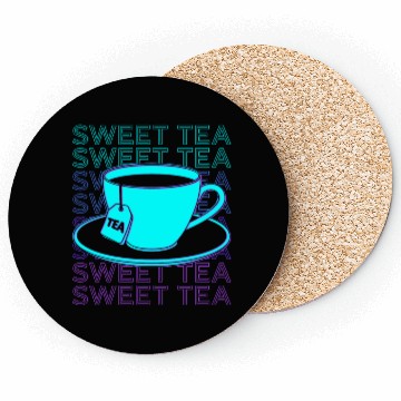Discover Sweet Tea Retro Coasters