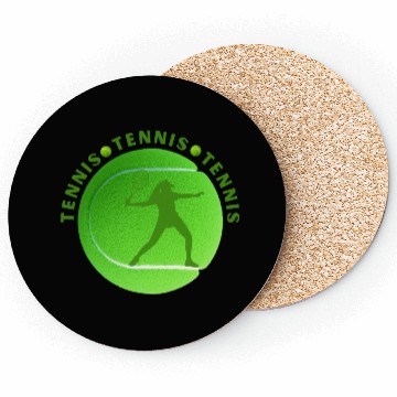 Discover Tennis. Coasters