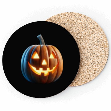 Discover Jack o Lantern Pumpkin Coasters