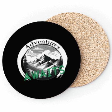 Discover Adventures Awaits, Nature retreat Coasters