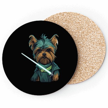 Discover Yorkie with Lightsword Coasters