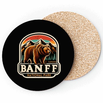 Discover Banff National Park, Alberta Canada grizzly bears Coasters
