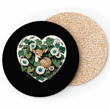 Discover Spring Fawn Coasters