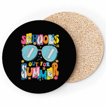 Discover School's Out For Summer Teacher Life Coasters