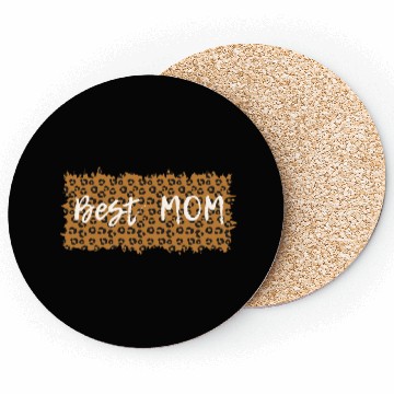 Discover Best MOM Leopard Pattern Coasters