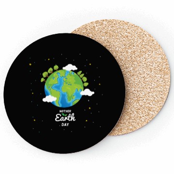 Discover Earth day Coasters