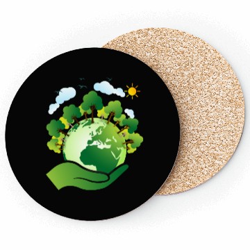 Discover Earth day Coasters