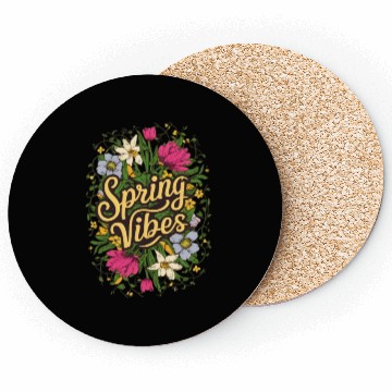 Discover Spring Vibes Coasters