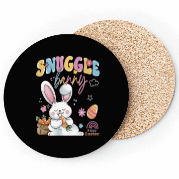 Discover Snuggle Bunny - Sleeping Rabbits Coasters
