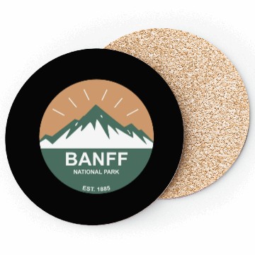 Discover Banff National Park Coasters