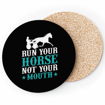 Discover Harness Racing Equestrian Jockey Coasters