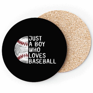 Discover Baseball Lover Boy Coasters