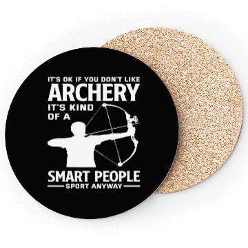 Discover Archery Hobby Sport Coasters