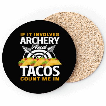 Discover Archery Tacos Coasters