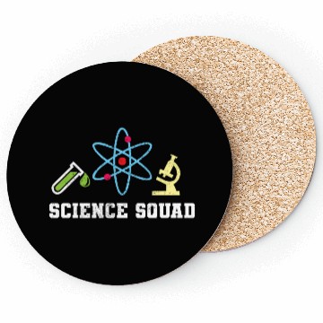 Discover Science Squad Physics Teacher Coasters