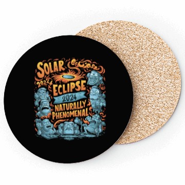 Discover Solar Eclipse 2024 Naturally Phenomenal Coasters