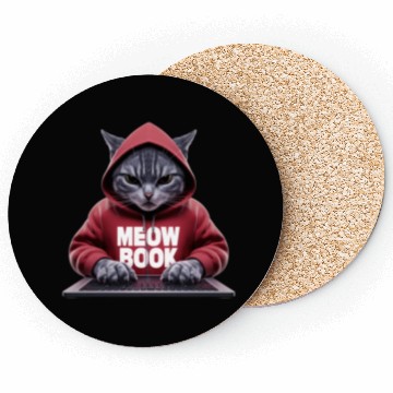 Discover Meow Book Magic Coasters