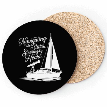 Discover Navigating the Stars, Steering by Heart Coasters