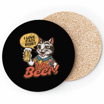 Discover I Love Beer Coasters