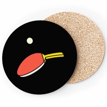 Discover Ping Pong - Paddle & Ball Coasters