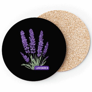Discover Lavender - Pot Label Coasters