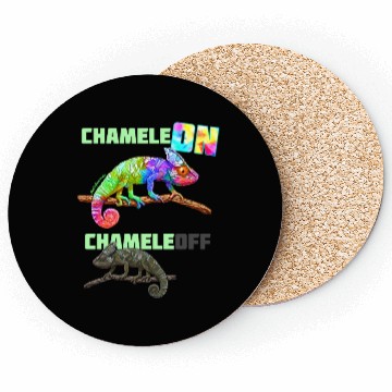 Discover ChameleON ChameleOFF | Social Chameleon Coasters