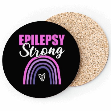 Discover Epilepsy Strong Epilepsy Warrior Coasters