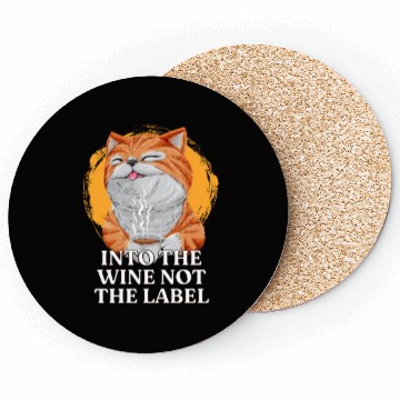 Discover Funny Wine Lover Drinking Champagne Coasters
