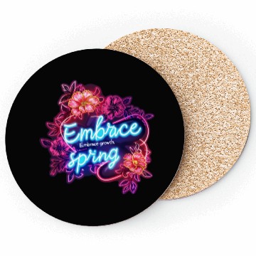 Discover Embrace growth, embrace spring Coasters
