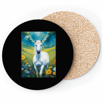 Discover White horse Coasters