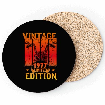 Discover Vintage 1977 Limited Edition Coasters