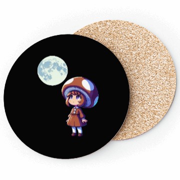 Discover Moon Girl Coasters