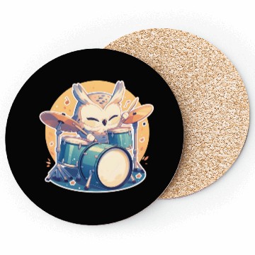 Discover Groovy Owl Beat Coasters