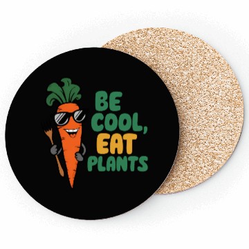 Discover Cool Carrot In Sunglasses Coasters