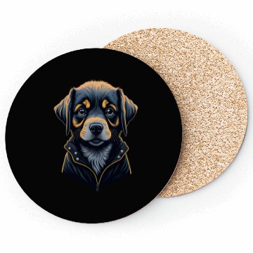 Discover sad dog Coasters