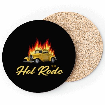 Discover 1932 VINTAGE HOT ROD CAR Coasters