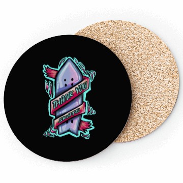 Discover Thank you Skateboarding Coasters