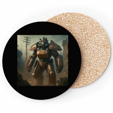 Discover The Robot No.1 Coasters