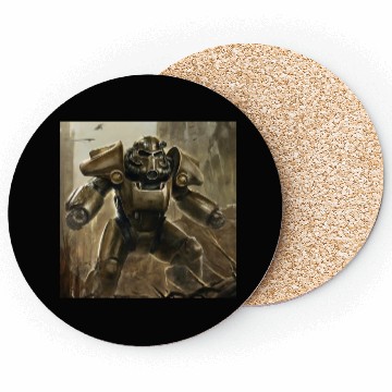 Discover The Robot No.3 Coasters