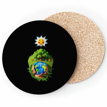 Discover Every Day is Earth day Coasters