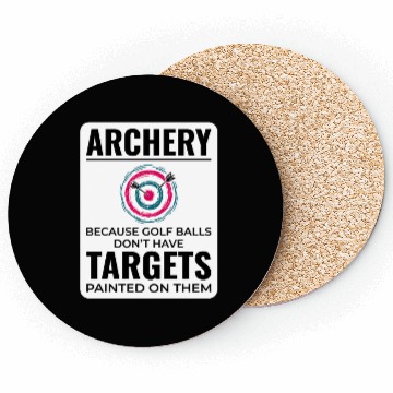 Discover Archery Targets Archer Bullseye Shooting Sport Coasters