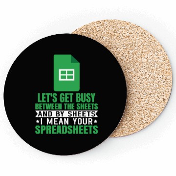 Discover Funny Tax Accountant Between The Sheets Coasters