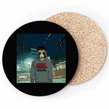 Discover Gangsta Gorilla-Primate Jonez Gorilla Wear Coasters