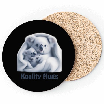 Discover Mama Koala & Joey: Koality Snuggling in Blanket Coasters
