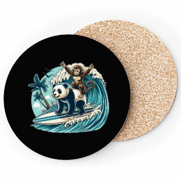 Discover Monkey Riding Panda Surfing Wave Coasters